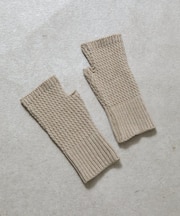 模様編み手袋