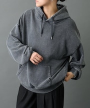 パウダー加工スウェットパーカー