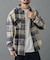 チェックオーバーシャツジャケット