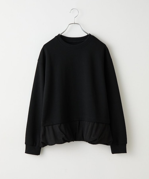 裾バルーンプルオーバー