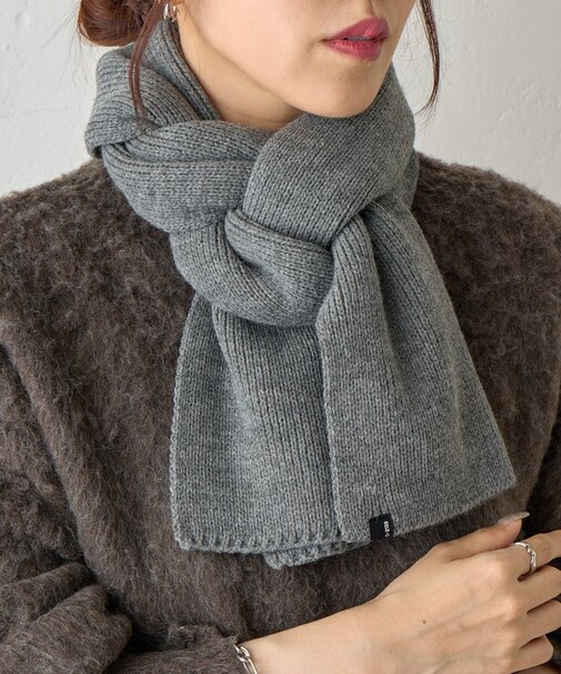 ニットマフラー