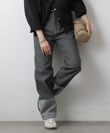 ソフトメルトンパンツ