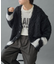 シャギーモヘアラインカーディガン