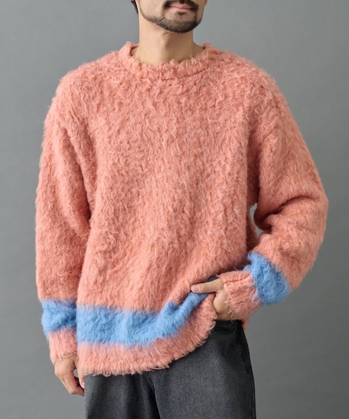 シャギーモヘアニットクルー｜コロニートゥーワンスリーナインの通販