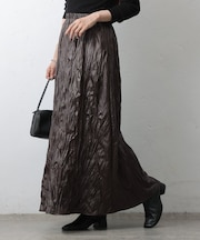 レザーライクワッシャースカート