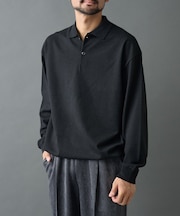 TW/ポリエステルウールニットポロ