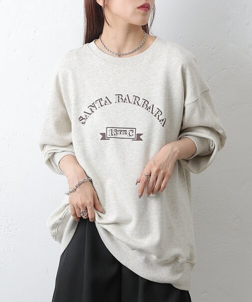 SANTA BARBARA裏毛プルオーバー