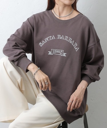 SANTA BARBARA裏毛プルオーバー