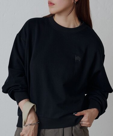 マタドールフラッグ刺繍裏毛プルオーバー