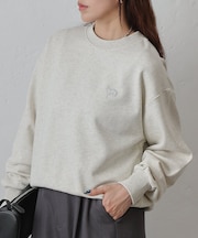 マタドールフラッグ刺繍裏毛プルオーバー