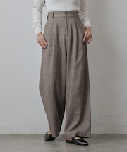 ヘリンボンロングパンツ