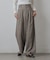 ヘリンボンロングパンツ
