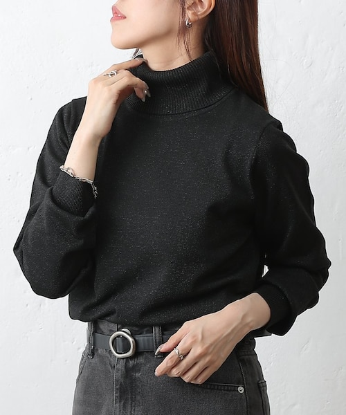 リバイバル】ラメタートルニットトップス｜コロニートゥーワン