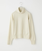 【リバイバル】ラメタートルニットトップス