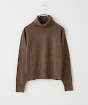 【リバイバル】ラメタートルニットトップス