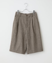 ヘリンボンハーフパンツ