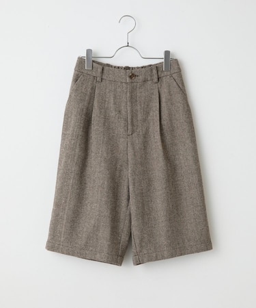 ヘリンボンハーフパンツ