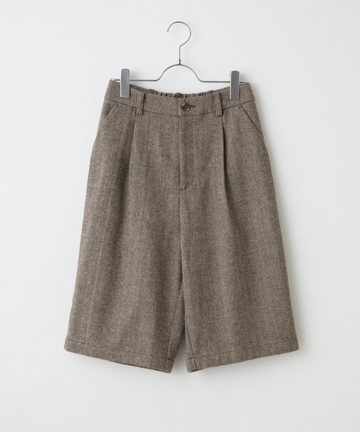 ヘリンボンハーフパンツ
