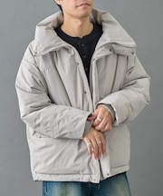 クロップド中綿ジャケット