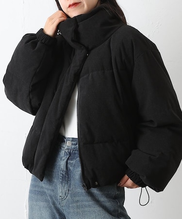 コーデュロイ中綿ブルゾン