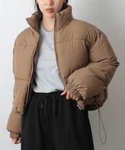 中綿ショートブルゾン