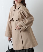 【リバイバル】ラグランスリーブフレアコート