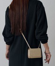 スタッズミニショルダーバッグ