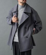 テックウールダブルハーフコート