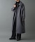 テックウールステンカラーロングコート
