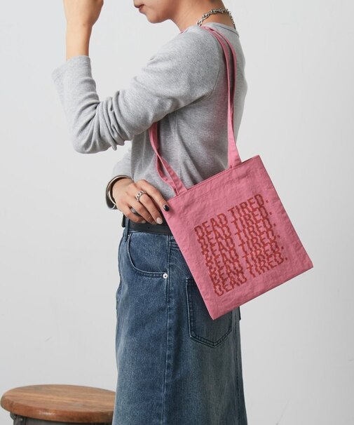 ナイロンロングハンドルミニトートバッグ