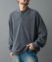 カットコーデュロイポロ