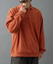 カットコーデュロイポロ