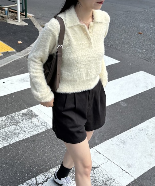 【PIKO企画/新色追加】シャギーポロニット