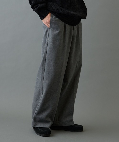 シャギーウーリーワイドスラックス｜コロニートゥーワンスリーナインの