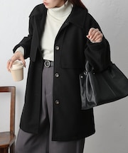 2WAYカラーミドルコート