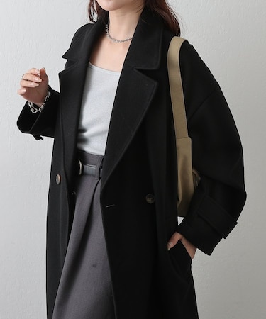 モッサライトダブルロングコート