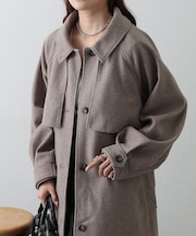 2WAYカラーシングルロングコート