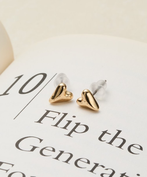 ミニマムハートピアス