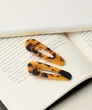 2セットアクリルヘアクリップ