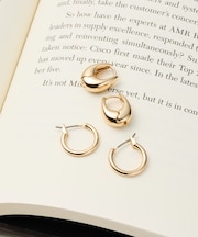 フープピアスセット