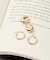 フープピアスセット