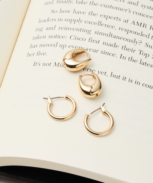 フープピアスセット