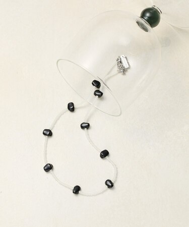 ニュアンスカラービーズネックレス