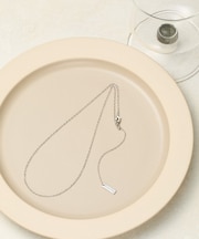 ナロウハートチェーンネックレス