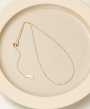 ナロウハートチェーンネックレス