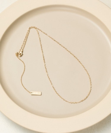 ナロウハートチェーンネックレス