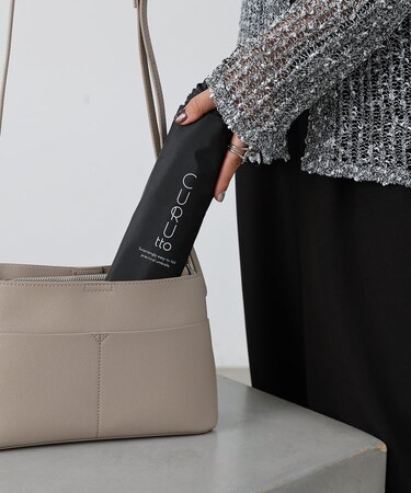 【WEB限定/150g】形状記憶晴雨兼用 折り畳み傘