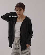 UVカットソフトタッチパーカー