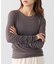 【WEB限定】袖シャーリングシアーロングTシャツ