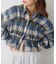【WEB限定】先染めビエラ起毛チェックシャーリングシャツ